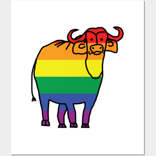 Pride Ox Posters and Art